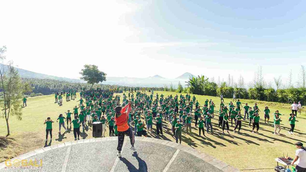 Senam Pagi Sehat di The Silas Bali