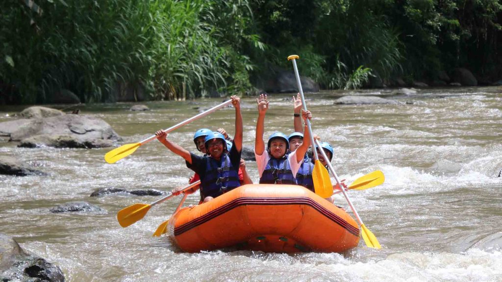 Rafting di Sungai Ayung